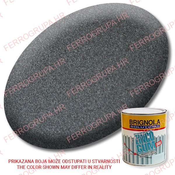 Direct paint for zinc<br>Brignola, Antracite - 17-941<br>0,75L, Pcs<br>#3301