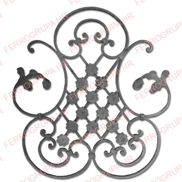 Panel decoration, Feb, Large<br>710x670, 8,8kg<br>Pcs<br>#3752