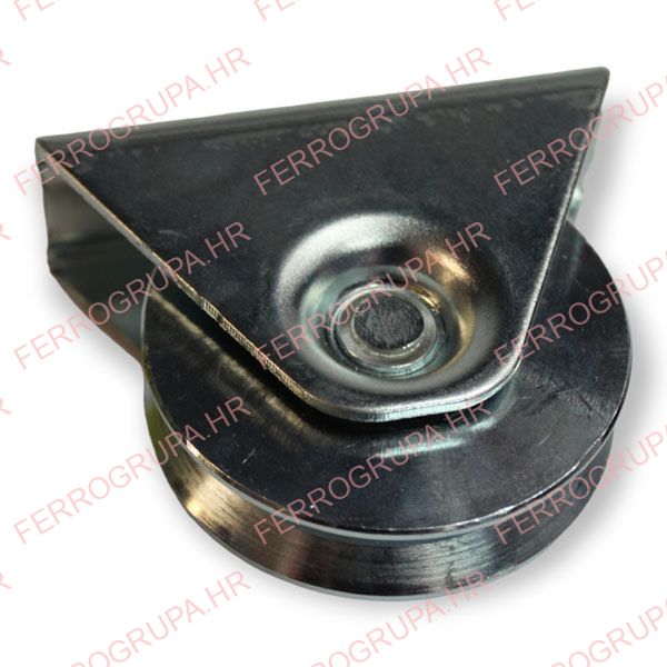 Groove wheel<br>FI 60 V - with support<br>Pcs<br>#4887