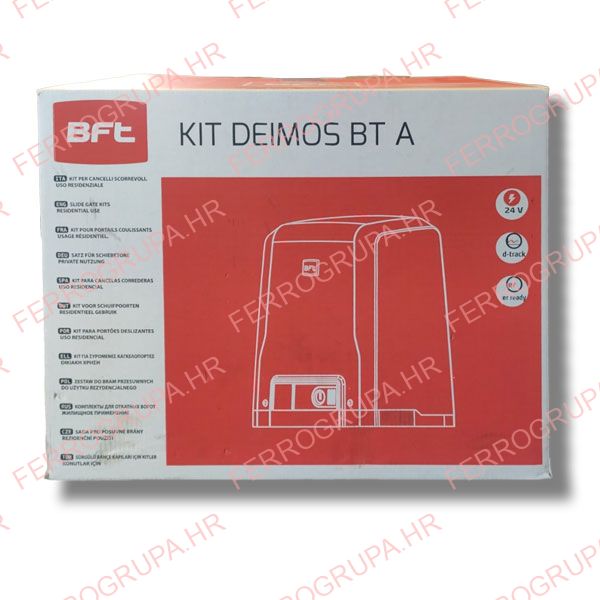 Sliding gate Kit<br>Up to 400kg Weight<br>+2 Remotes<br>Pcs<br>#4832