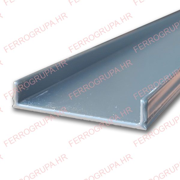 Aluminium Cover for profile<br>95x50, RAL 7016<br>6m, Pcs<br>#5246