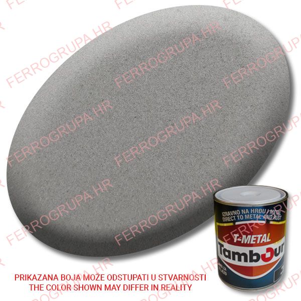 Direct paint for metal<br>Tambour, Efekt Siva - 543-602<br>0,75L, Pcs<br>#4527