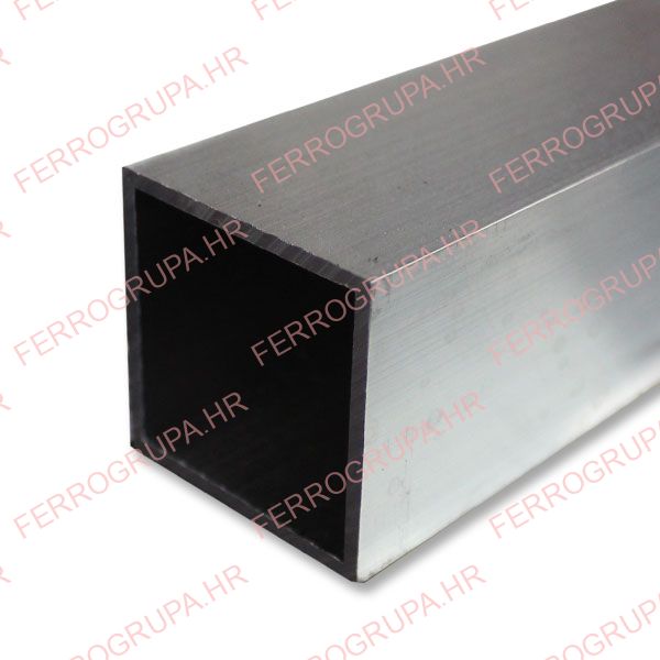 Square hollow section - aluminum<br>20x20x2,0<br>L=6m<br>#1994